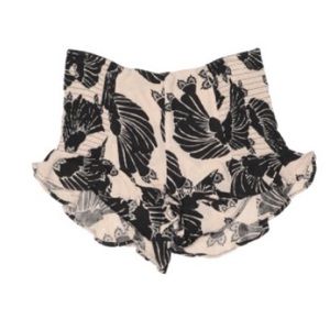 Free People Ruffled Shorts Size Medium